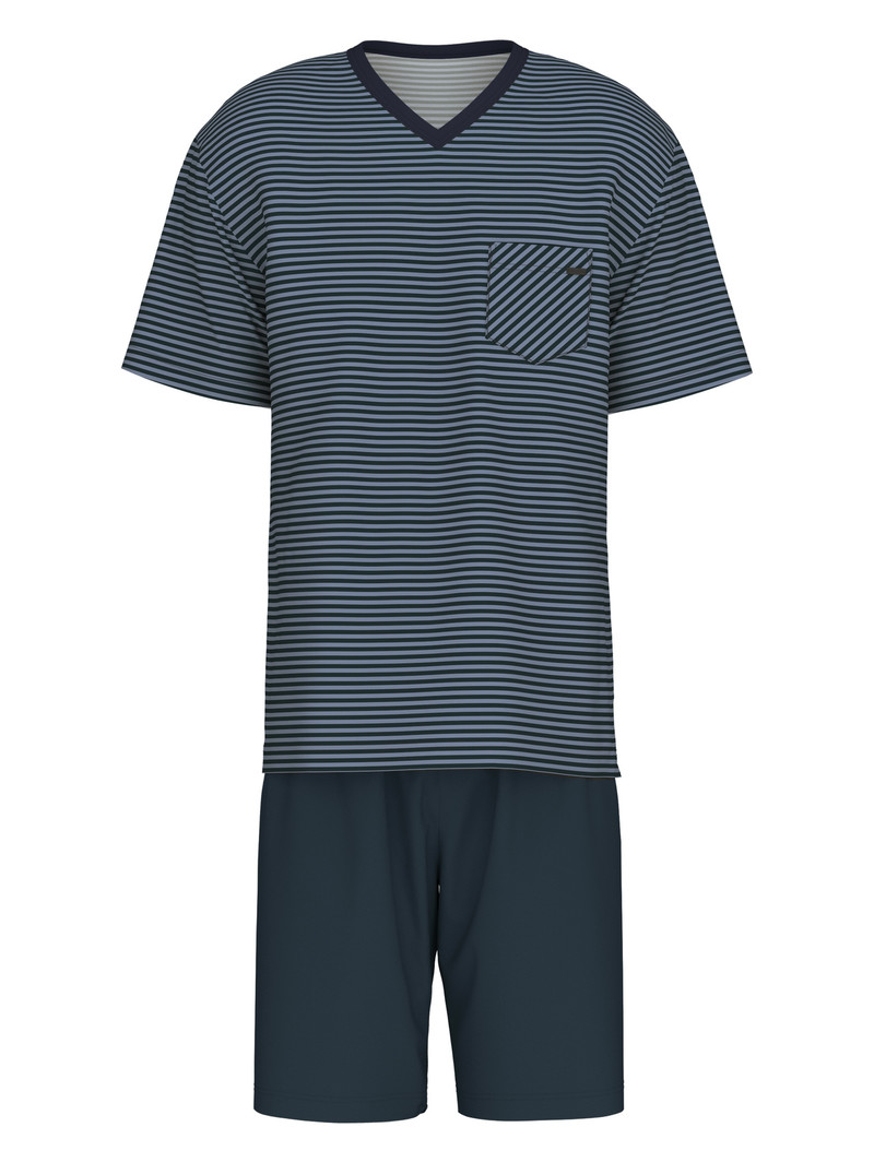 Pigiami Uomo Calida Relax Streamline Short Pyjama Corallo | 2806-KFCOB