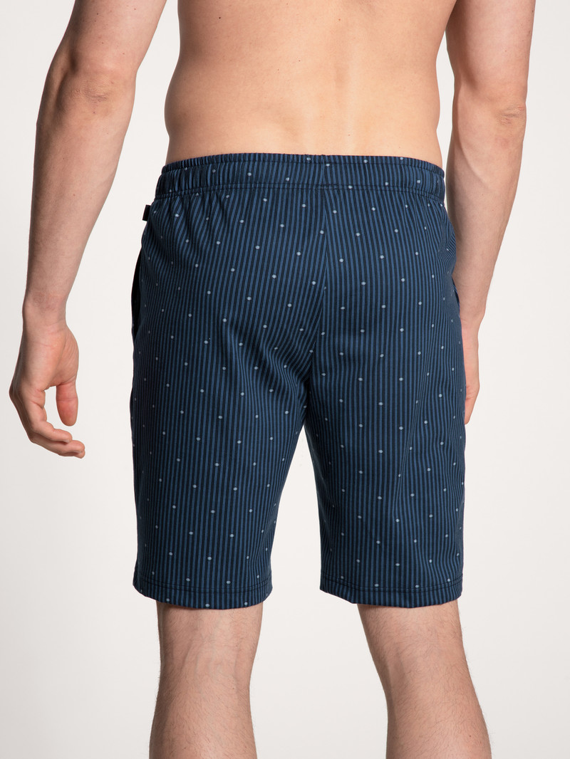 Pigiami Uomo Calida Remix Basic Sleep Bermudas Blu | 7413-YMPJE