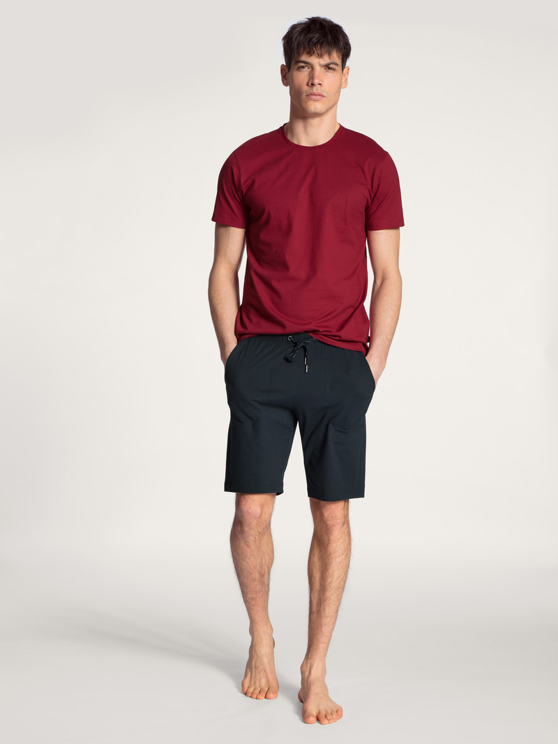 Pigiami Uomo Calida Remix Basic Sleep Bermudas Corallo | 3167-SHDXW