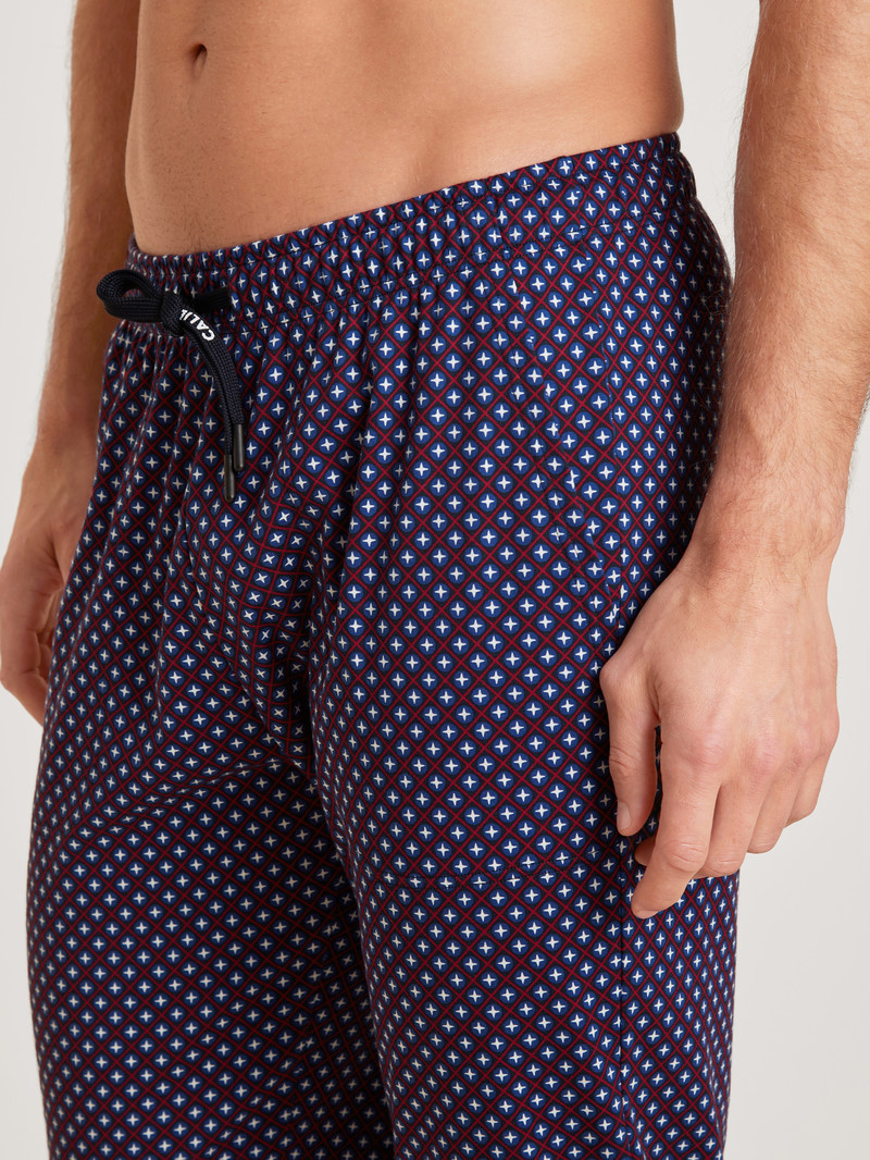 Pigiami Uomo Calida Rmx Sleep Holiday Pants Blu | 8607-UTCXN