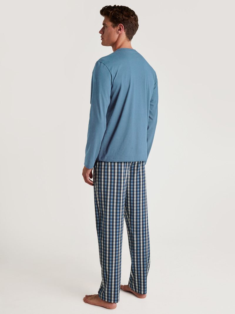 Pigiami Uomo Calida Special Pyjama Blu | 7592-UTRAD