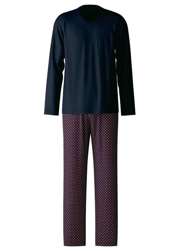 Pigiami Uomo Calida Special Pyjama Blu | 9640-WBZRC