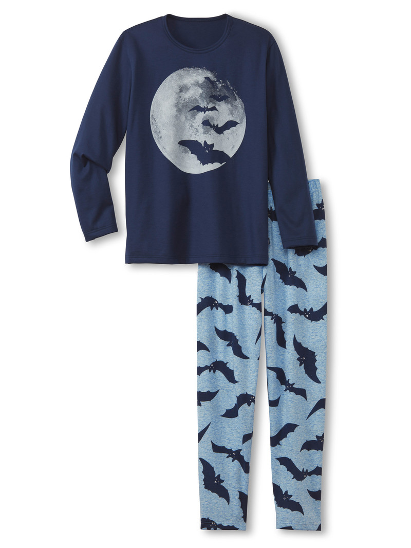 Pyjama Bambino Calida Boys Bat Pyjama Blu | 9723-NOCDI