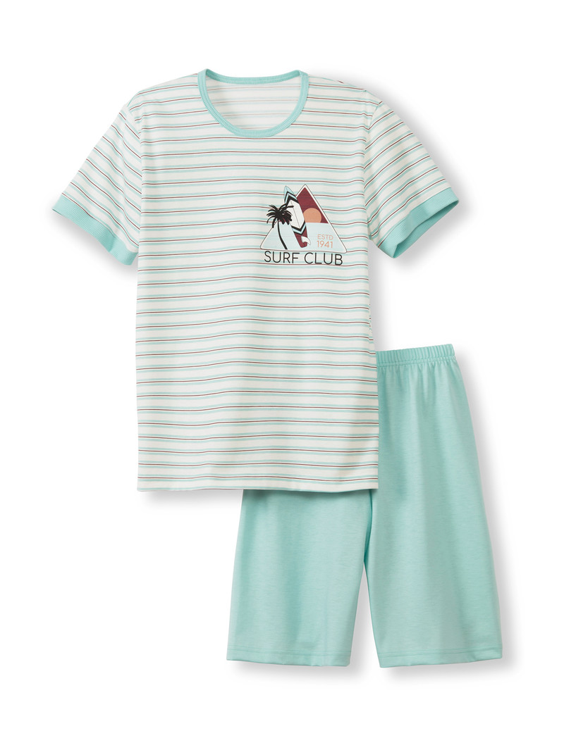 Pyjama Bambino Calida Kids Surf Short Pyjama Blu | 7036-LMJPS