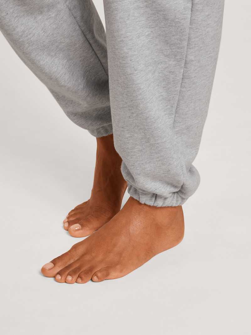 Yoga Donna Calida Circular Lounge Pants With Cuffs, Cradle To Cradle Certified® Grigie | 1823-UGXRS